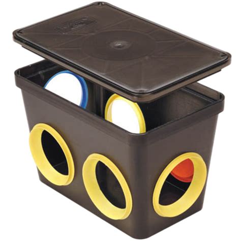 plastic distribution boxes|plastic septic distribution box.